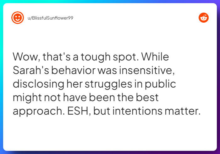 Comment from u/BlissfulSunflower99