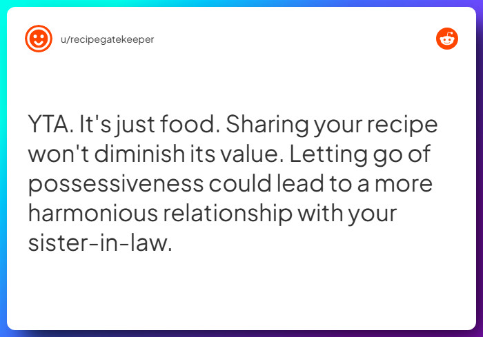 Comment from u/recipegatekeeper