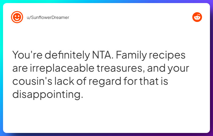 Comment from u/SunflowerDreamer