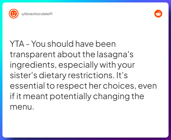 Comment from u/ilovechocolate91