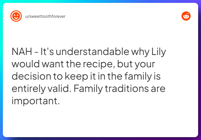 Comment from u/sweettoothforever