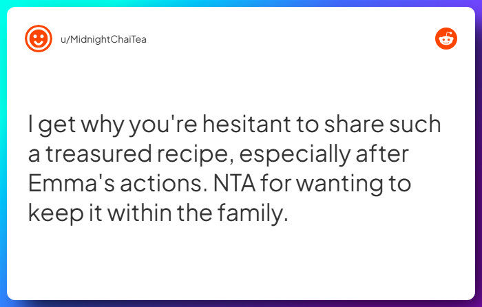 Comment from u/MidnightChaiTea