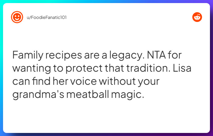 Comment from u/FoodieFanatic101