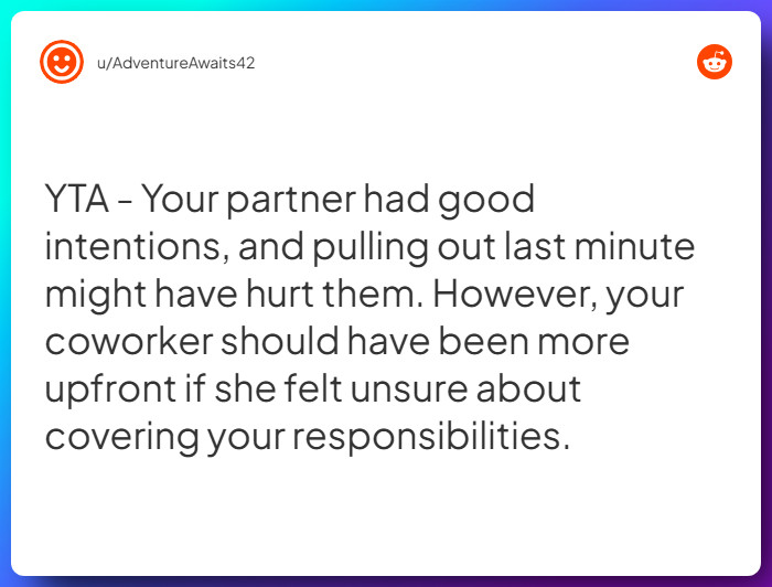 Comment from u/AdventureAwaits42