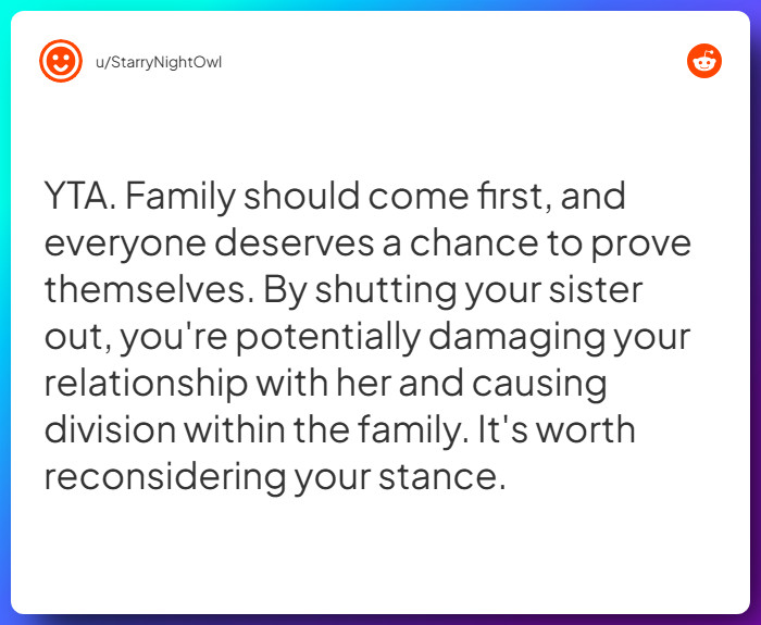 Comment from u/StarryNightOwl