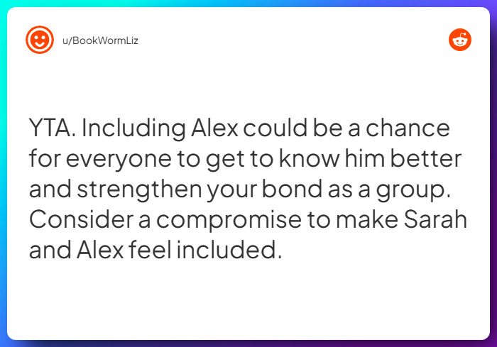 Comment from u/BookWormLiz