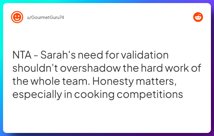 Comment from u/GourmetGuru74