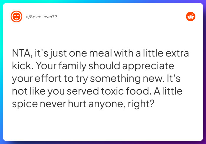 Comment from u/SpiceLover79