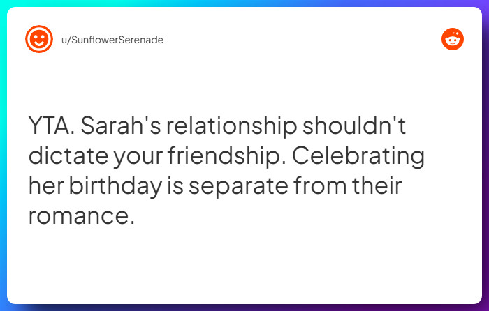 Comment from u/SunflowerSerenade