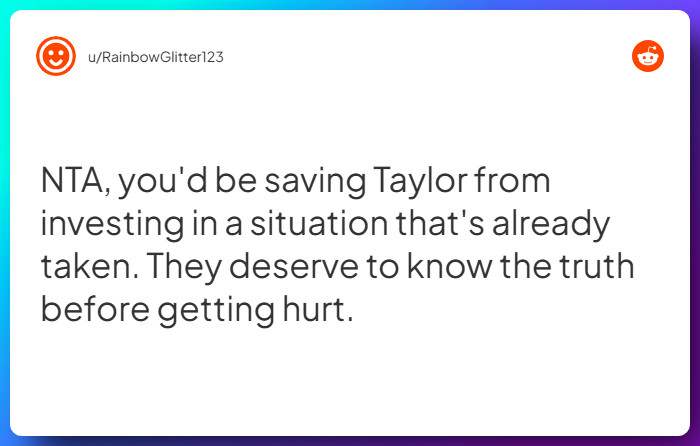 Comment from u/RainbowGlitter123