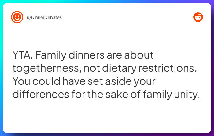 Comment from u/DinnerDebates
