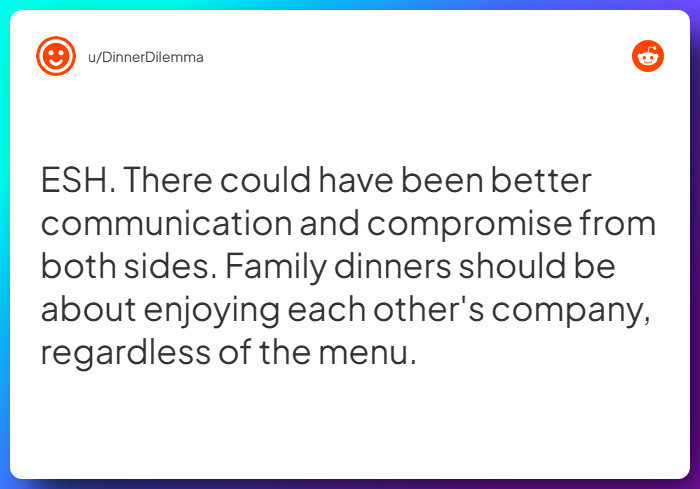 Comment from u/DinnerDilemma