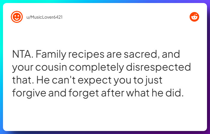 Comment from u/MusicLover6421