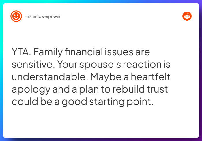 Comment from u/sunflowerpower
