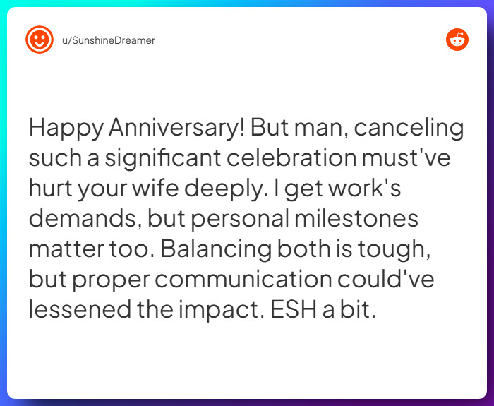 Comment from u/SunshineDreamer