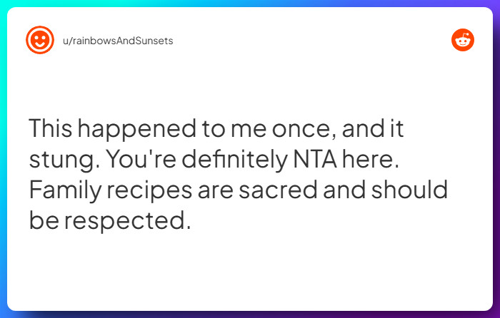Comment from u/rainbowsAndSunsets