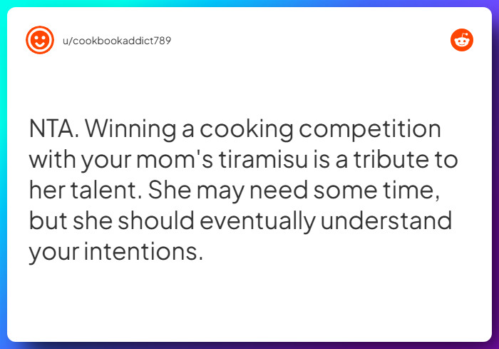 Comment from u/cookbookaddict789