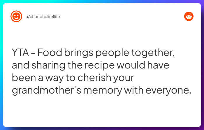 Comment from u/chocoholic4life