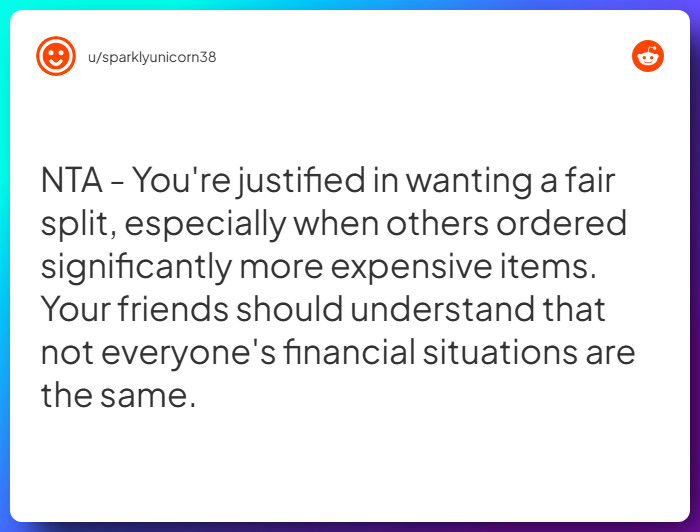 Comment from u/sparklyunicorn38