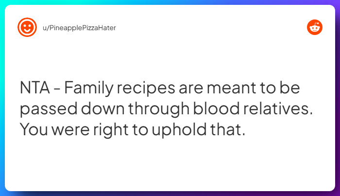 Comment from u/PineapplePizzaHater
