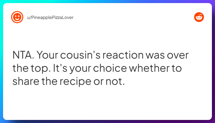 Comment from u/PineapplePizzaLover