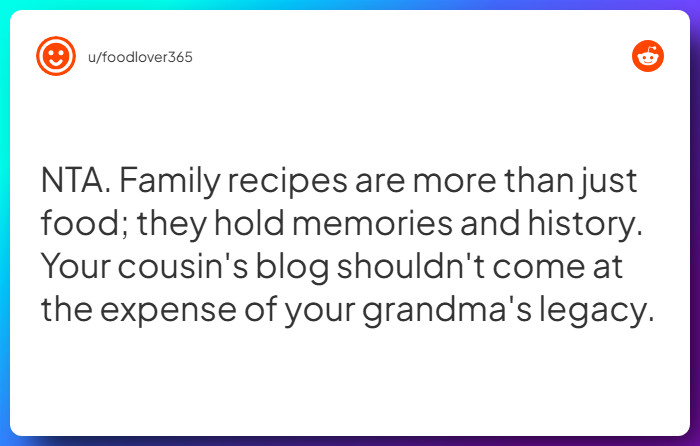 Comment from u/foodlover365