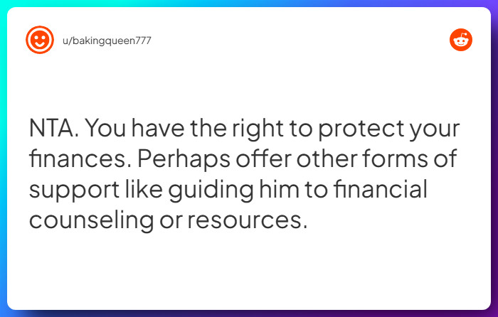 Comment from u/bakingqueen777