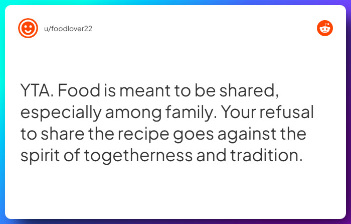 Comment from u/foodlover22