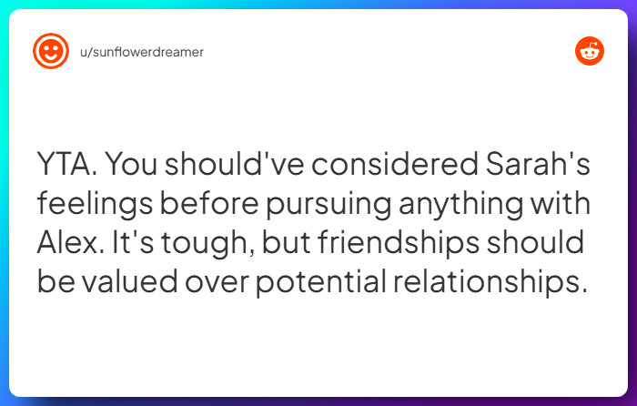 Comment from u/sunflowerdreamer