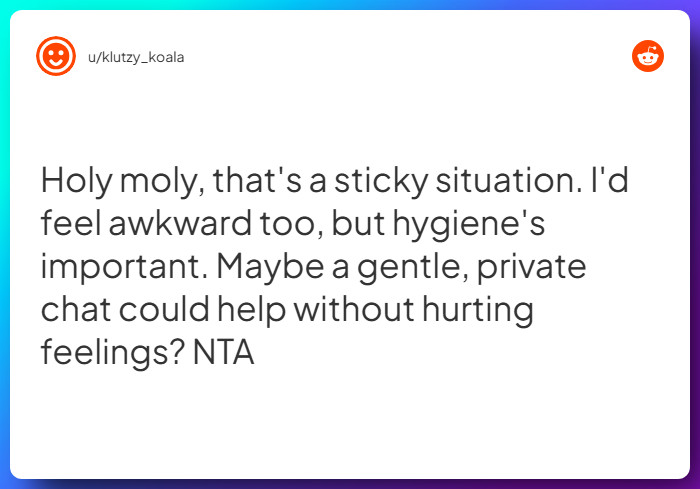Comment from u/klutzy_koala