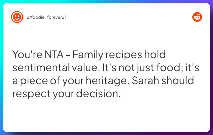 Comment from u/foodie_forever21
