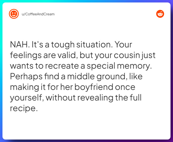 Comment from u/CoffeeAndCream