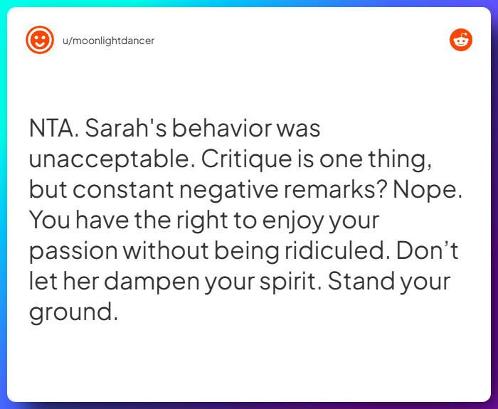 Comment from u/moonlightdancer