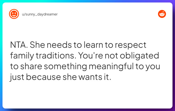 Comment from u/sunny_daydreamer