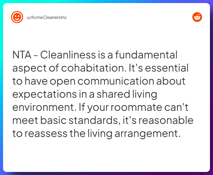 Comment from u/AcmeCleanersInc