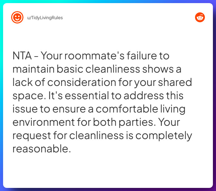 Comment from u/TidyLivingRules