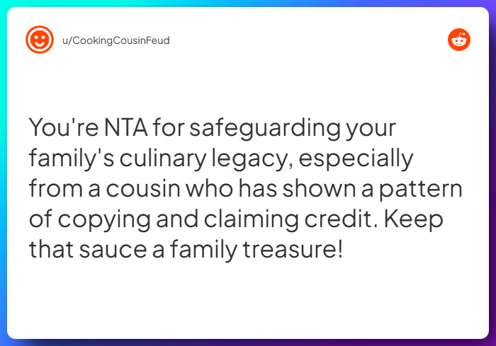 Comment from u/CookingCousinFeud