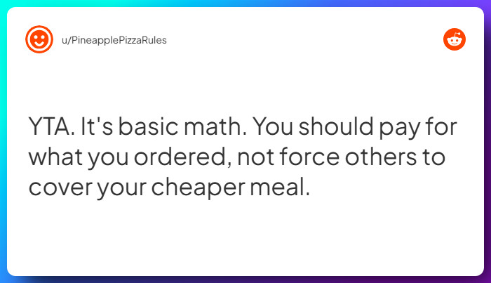 Comment from u/PineapplePizzaRules