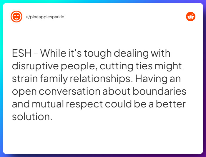Comment from u/pineapplesparkle