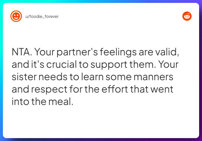 Comment from u/foodie_forever