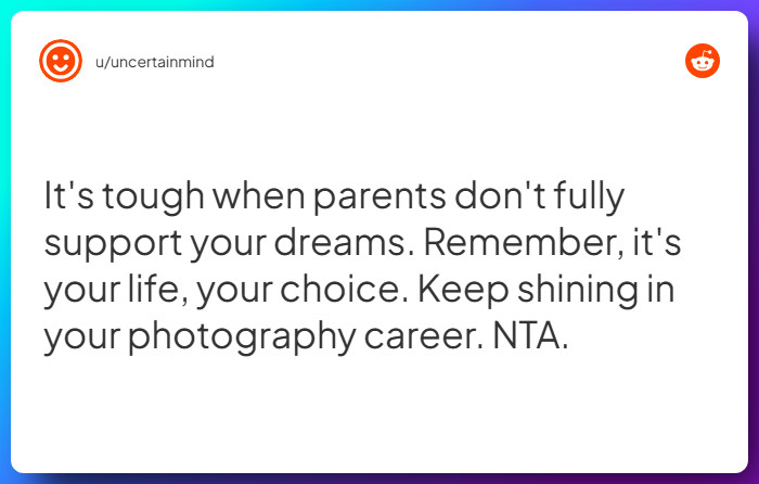 Comment from u/uncertainmind