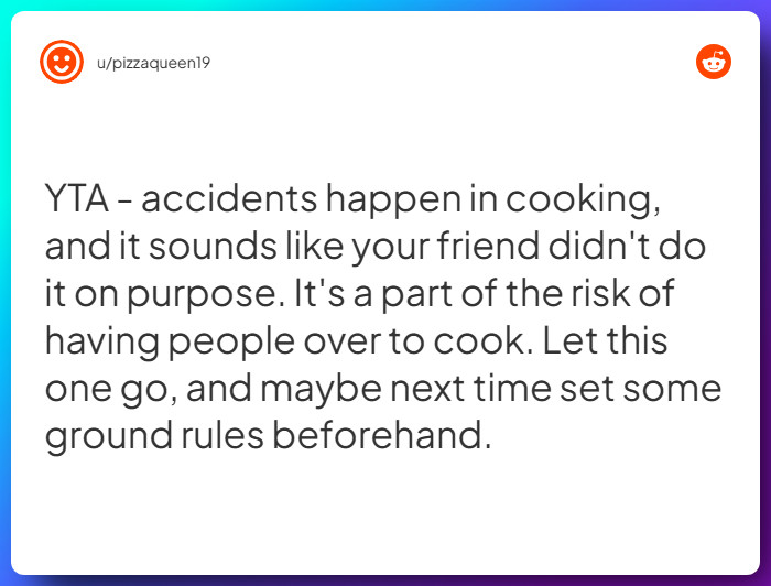 Comment from u/pizzaqueen19