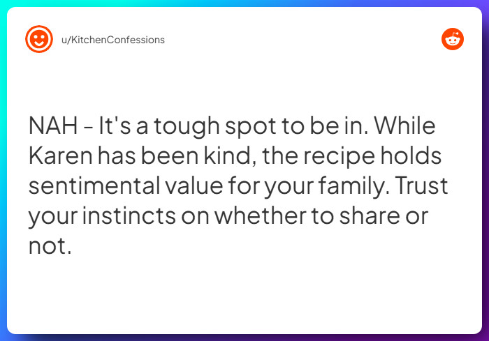 Comment from u/KitchenConfessions