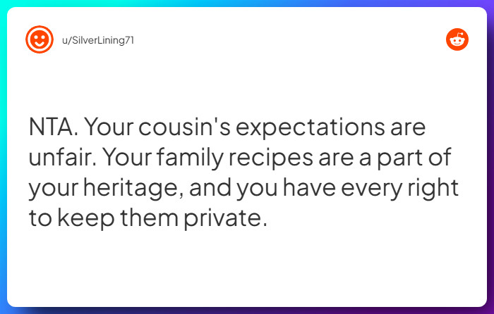 Comment from u/SilverLining71
