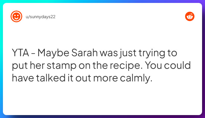 Comment from u/sunnydays22