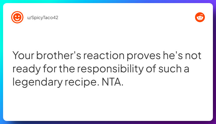 Comment from u/SpicyTaco42