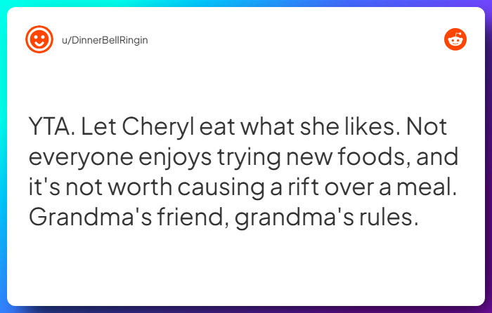 Comment from u/DinnerBellRingin