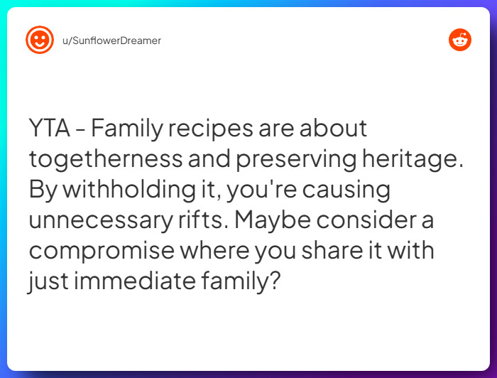 Comment from u/SunflowerDreamer