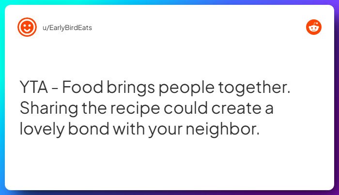 Comment from u/EarlyBirdEats