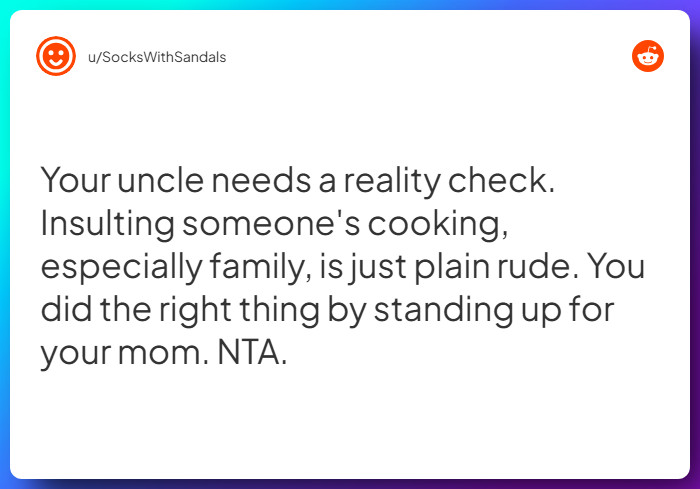 Comment from u/SocksWithSandals